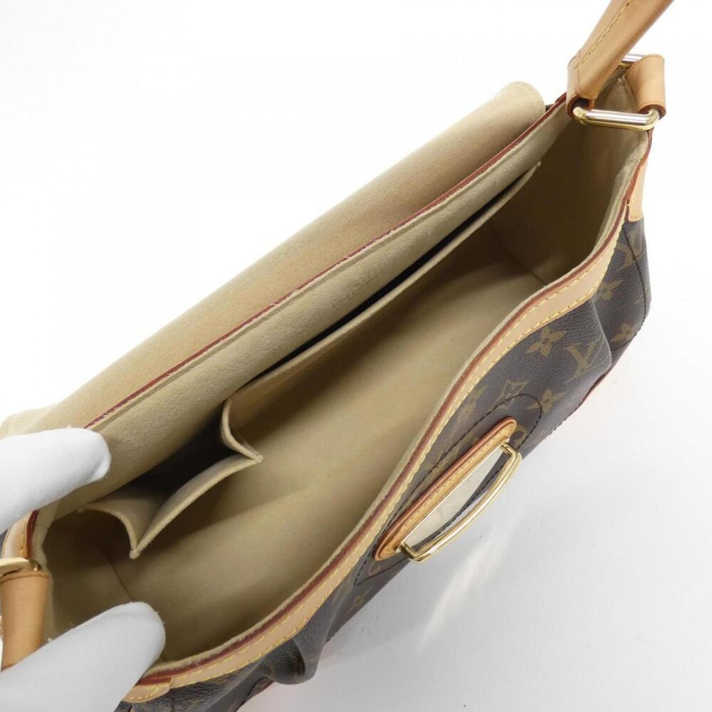LOUIS VUITTON Authentic Brown Monogram Shoulder Bag - Picture 9 of 9